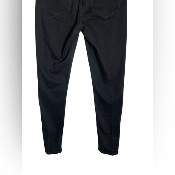 Banana Republic jeans size 27 skinny fit black midrise jeans‎ BEAUTIFUL 🖤 - Picture 10 of 11
